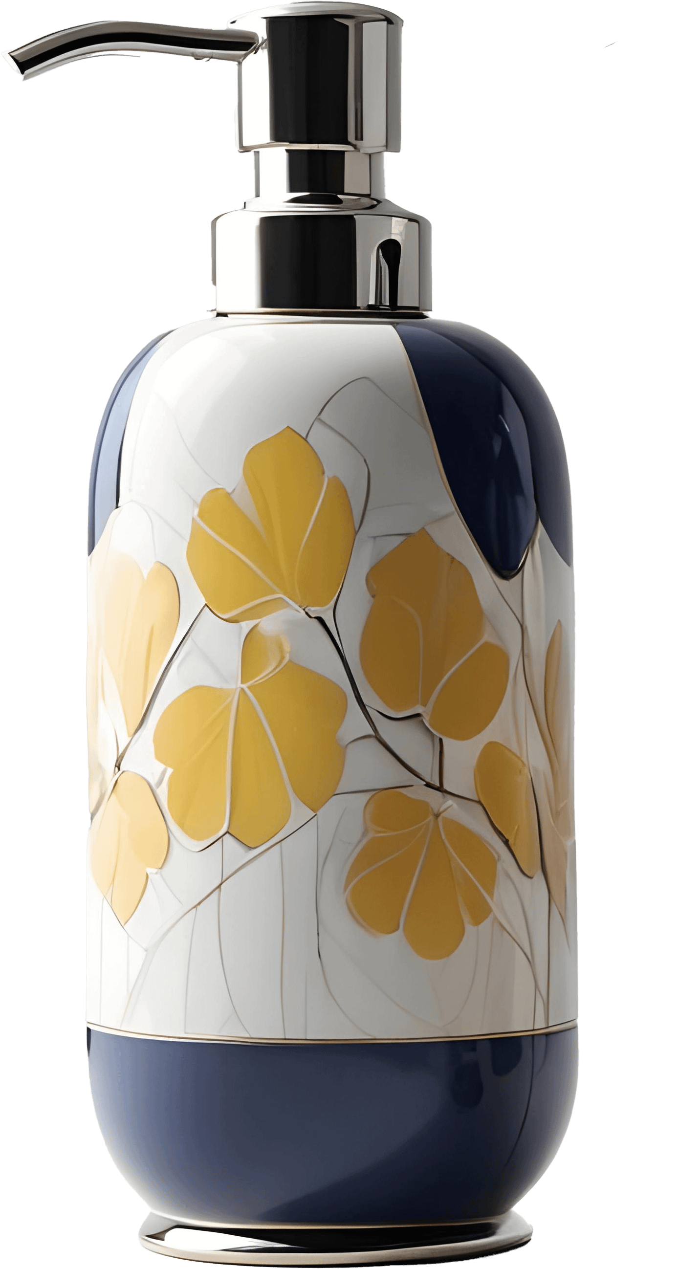 Golden Tides – Provence-Style Soap Dispenser PNG product image (1)