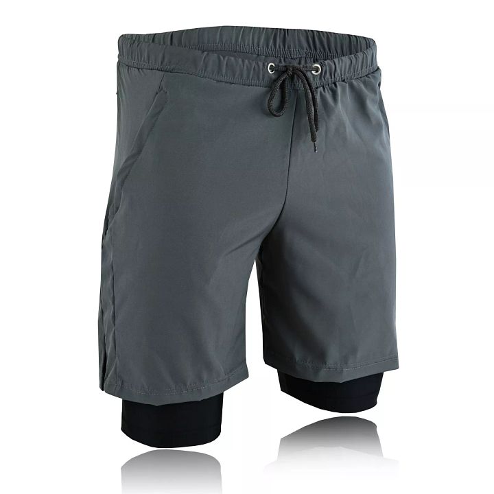 Mens Soft Sports Running Shorts Gym Training Fitness Bottoms With Pockets product image (1)