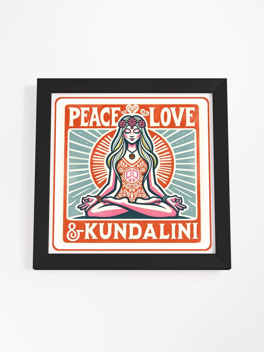 Peace, Love & Kundalini Print product image (4)