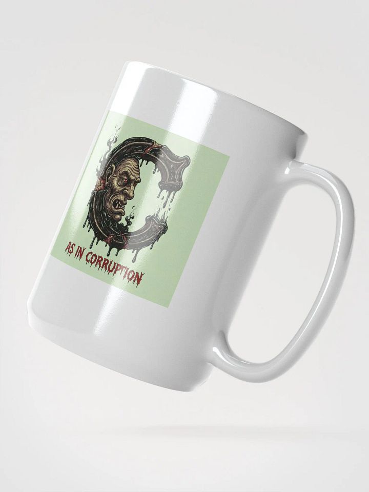 C as in corruption mug product image (2)