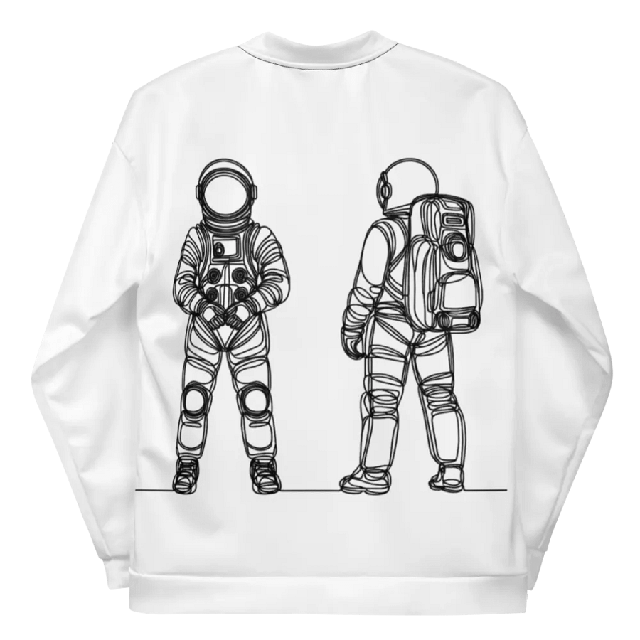 Galactic Explorer LIne Art All-Over Bomber Jacket product image (7)