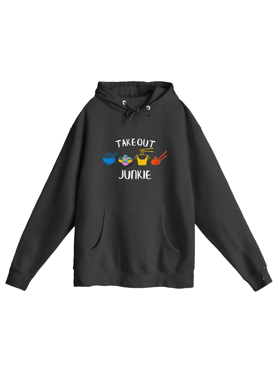 Takeout Junkie - Lane Seven Premium Pullover Hoodie - Dark Colors product image (2)