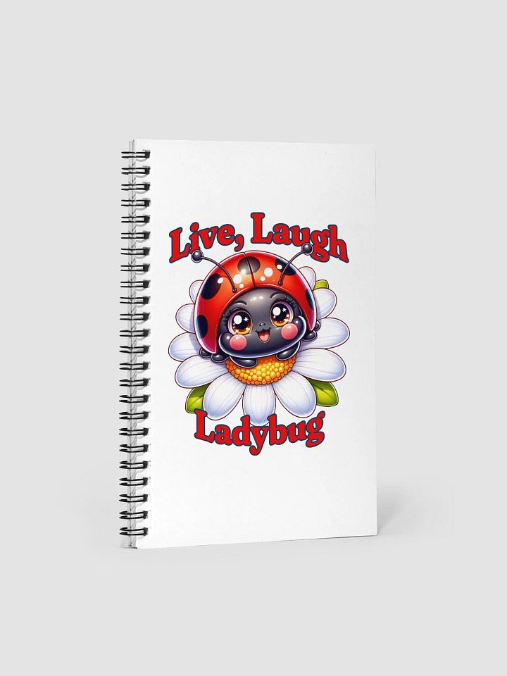 Live, Laugh, Ladybug - Notebook product image (1)