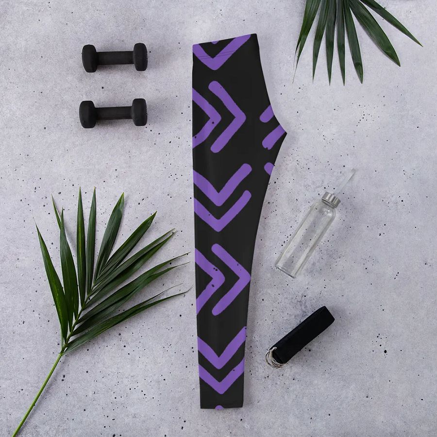 Leggings – Boho Tribal Geometric Pattern for a Chic & Artistic Vibe product image (2)