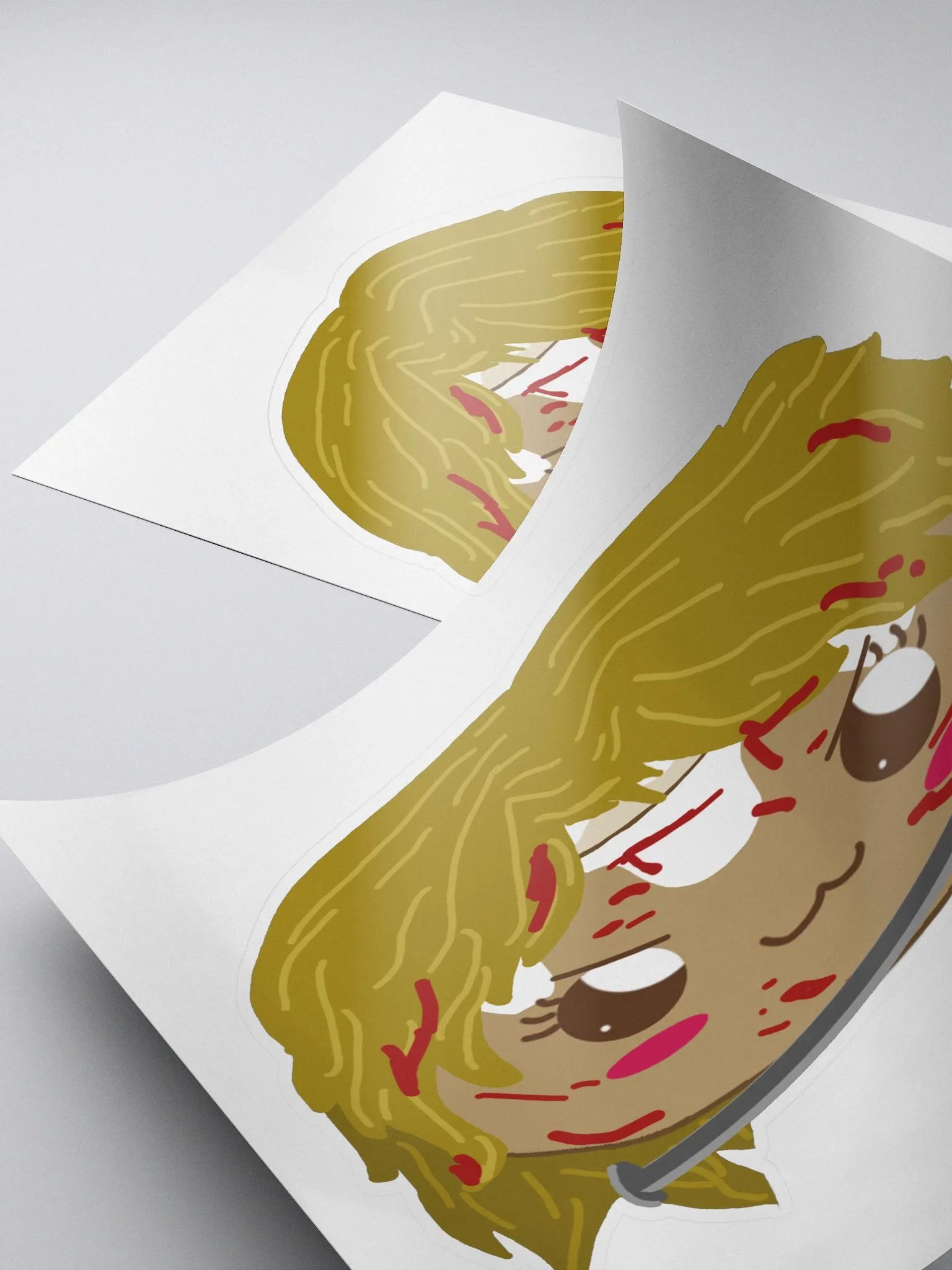 Beatrix Kiddo Cinebun Sticker product image (4)