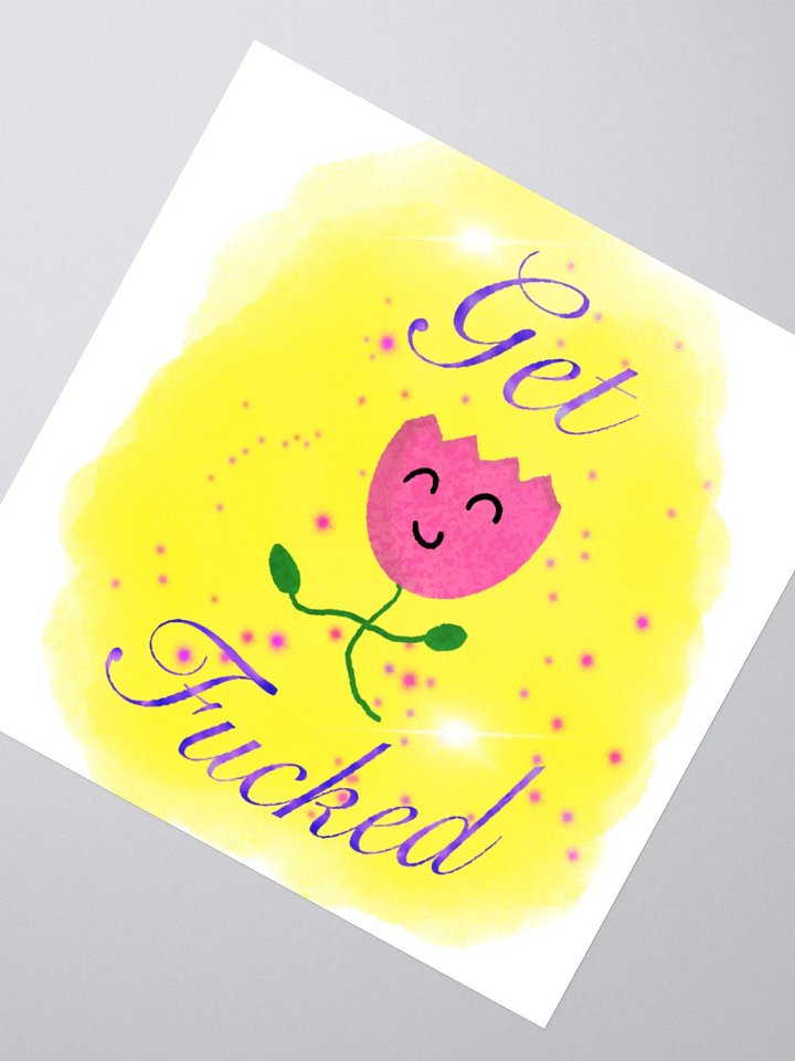 Get F*cked Tulip Sticker product image (2)