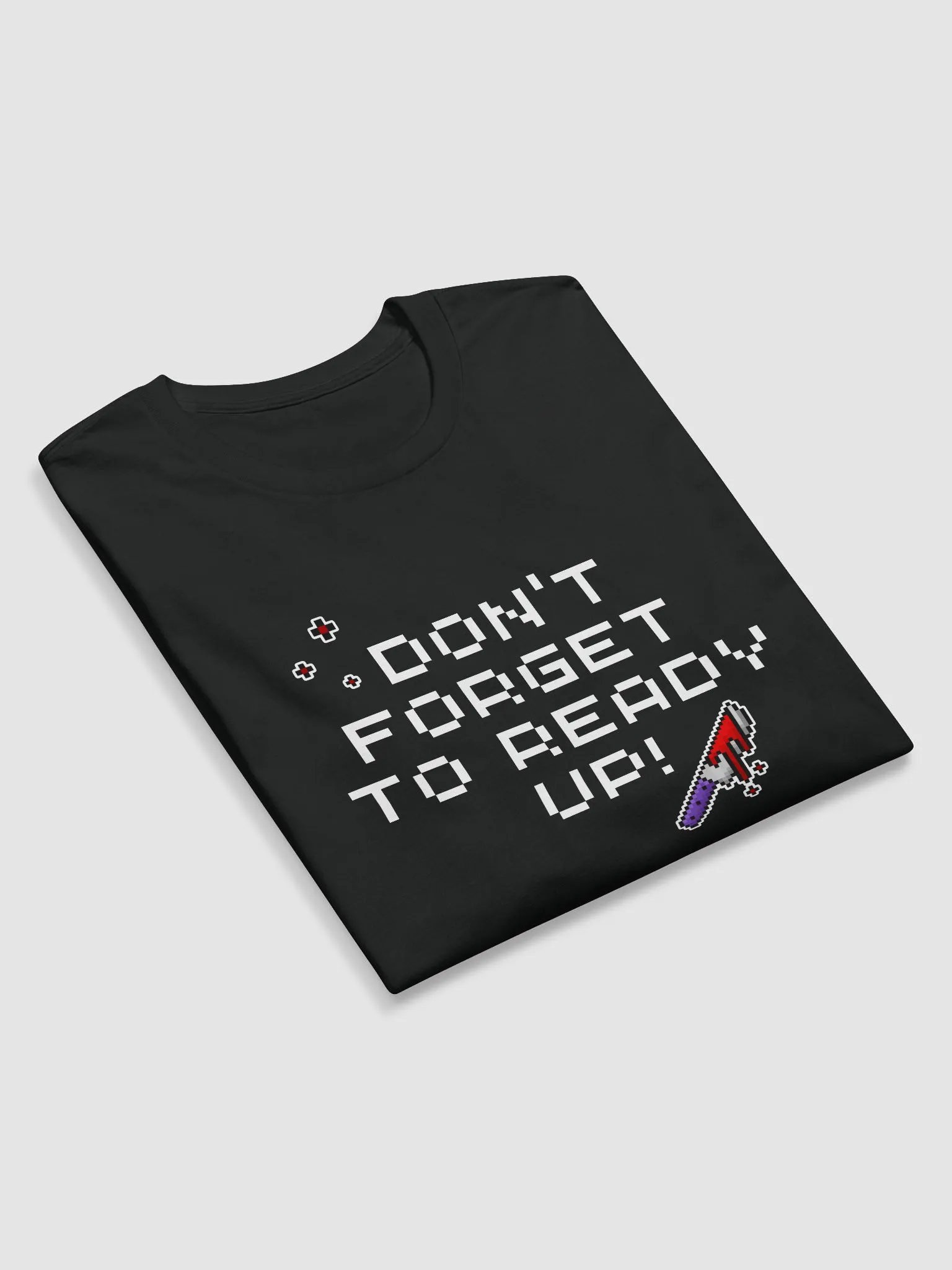 Dont Forget To Ready Up! Premium Fitted Printed Long Sleeve product image (6)