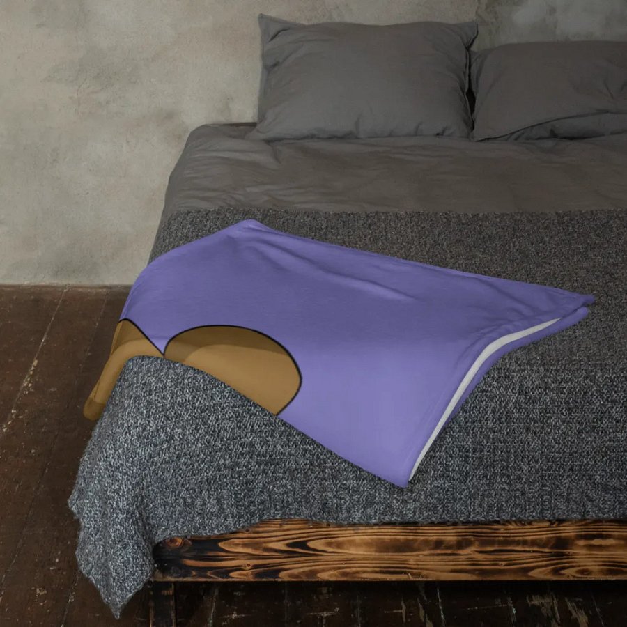 EmJDawg Cupcake Comfy Cozy Blanket (Purple) product image (11)