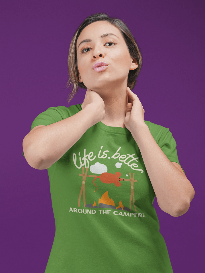 Life Is Better Around The Campfire Shirt #01 product image (2)