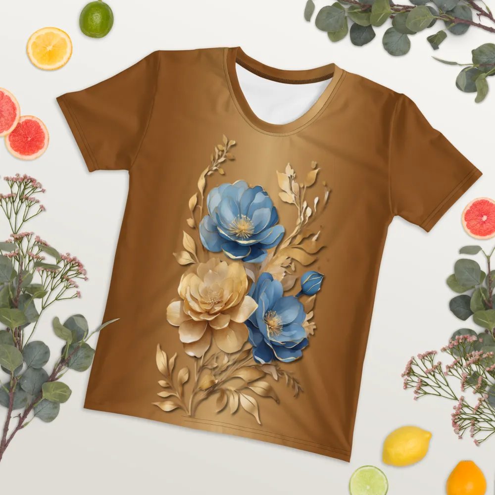 Floral Themed All Over Print T-shirt product image (7)