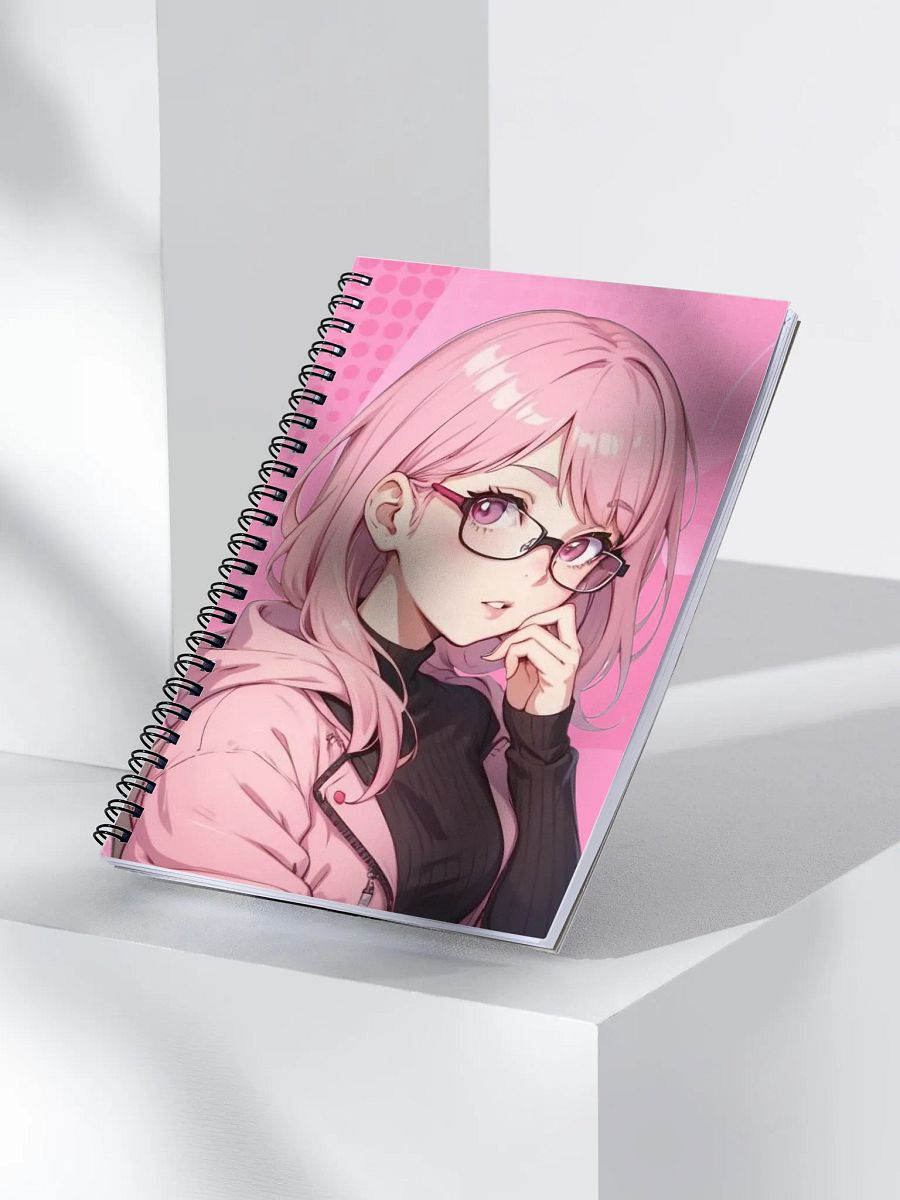 (PINK WAIFU) K Spiral Notebook product image (3)