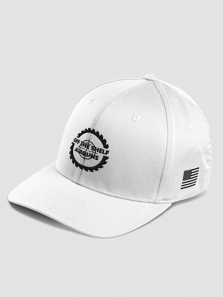 White FlexFit OTSA Logo Hat product image (2)