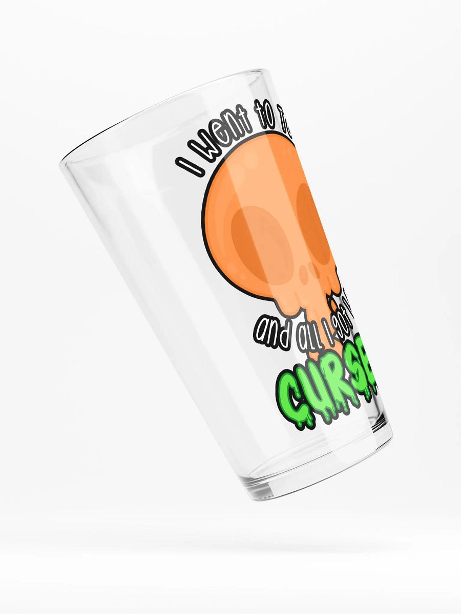 All I Got Was Cursed - Druid - Pint Glass product image (4)
