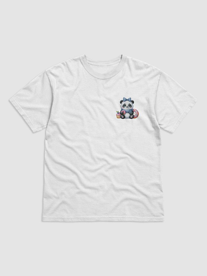 Panda with Ribbon and Donut T-shirt product image (1)