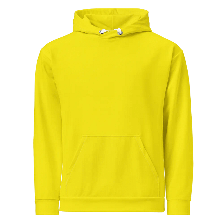 Sunshine Yellow Blank Canvas Hoodie product image (1)