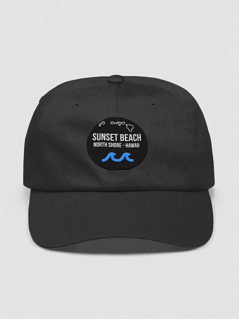 Sunset Beach, North Shore Hawaii - White Logo - Classic Dad Hat