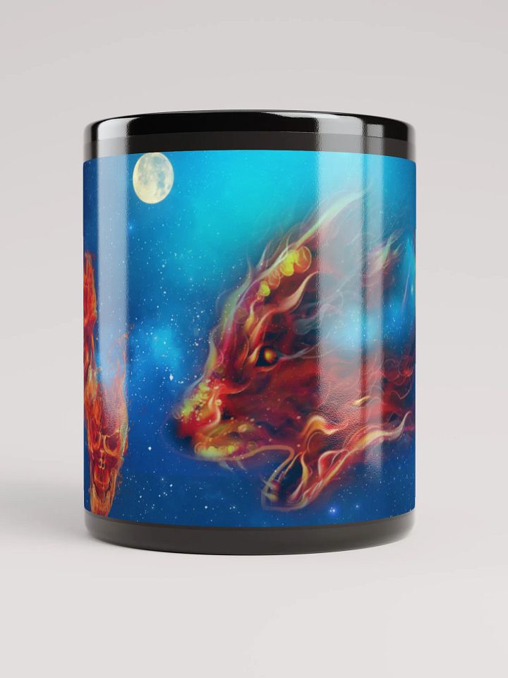 Flaming Wolf and Skulls product image (2)