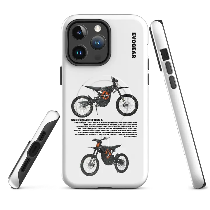 White Surron Light Bee X iPhone Magsafe Case product image (4)