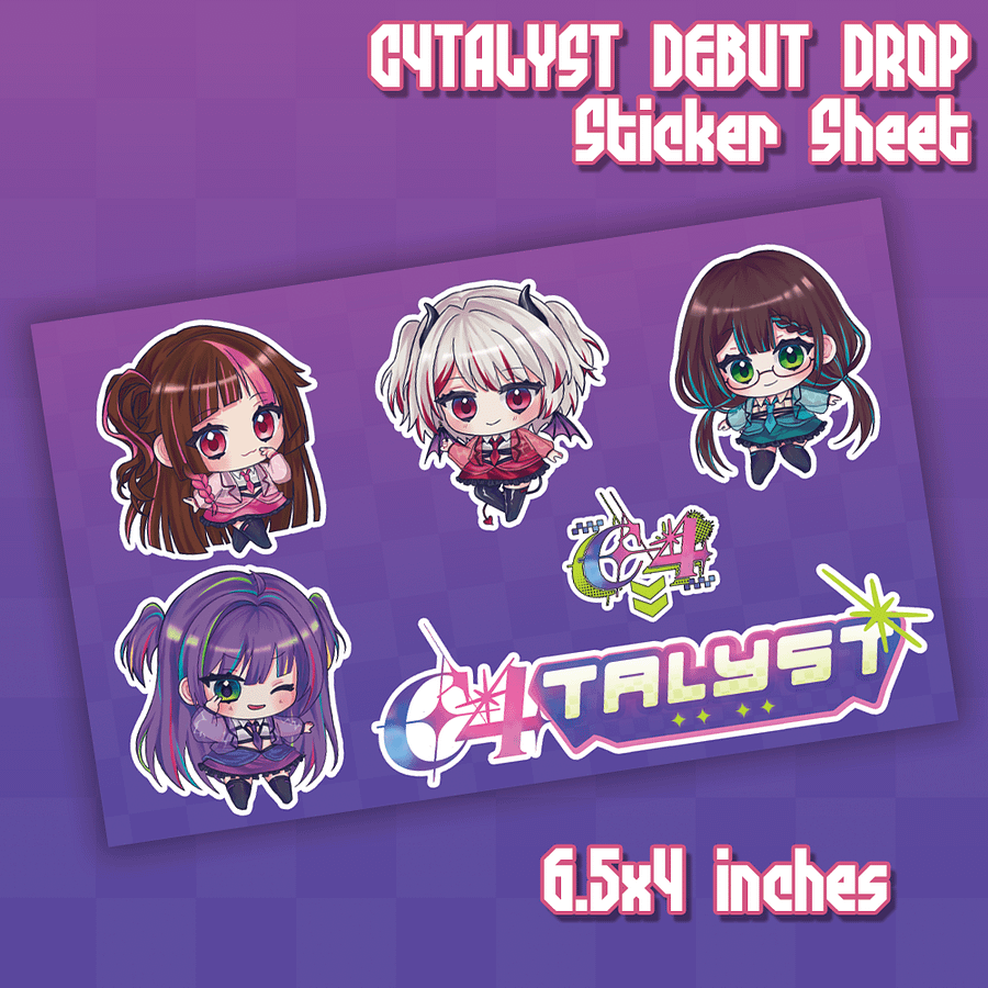 C4TALYST Sticker Sheet [PREORDER] product image (1)
