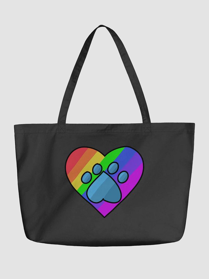 Frenchkittie Paws of Pride Organic Tote Bag product image (2)