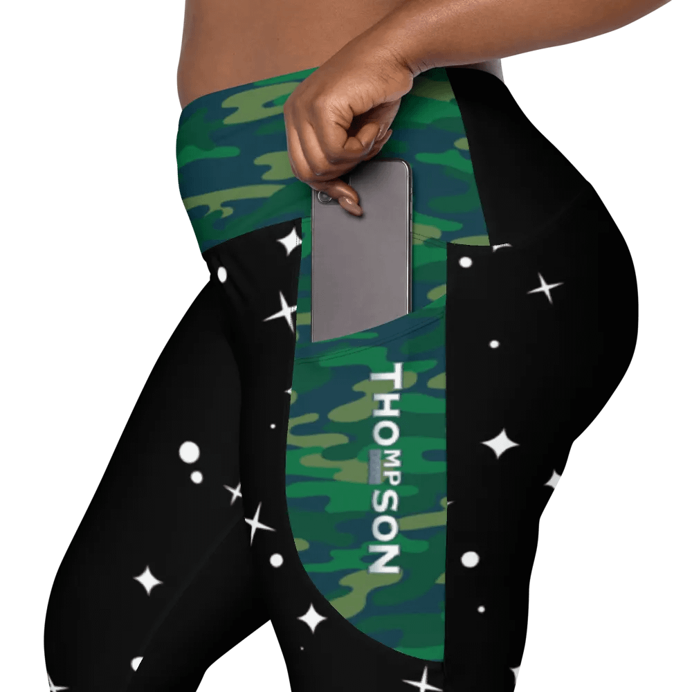 Starry Night Crossover Leggings with Pockets M.P. Thompson product image (8)