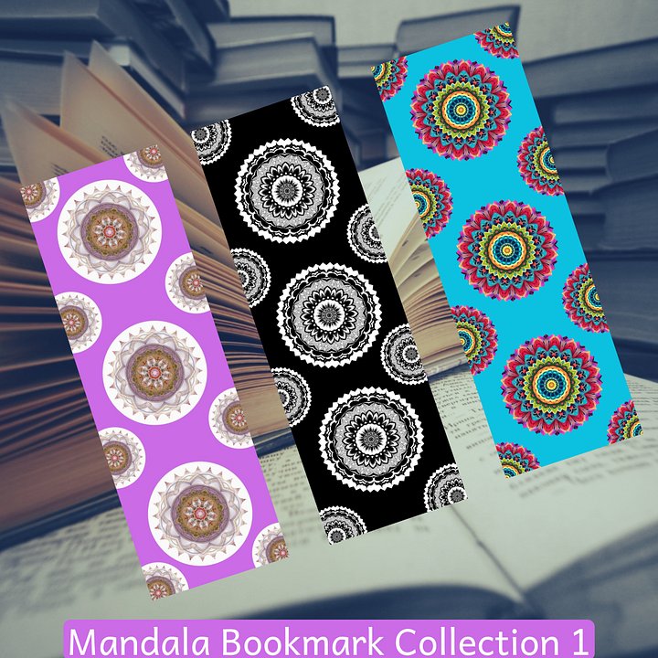 Mandala Bookmark Collection 1 product image (1)
