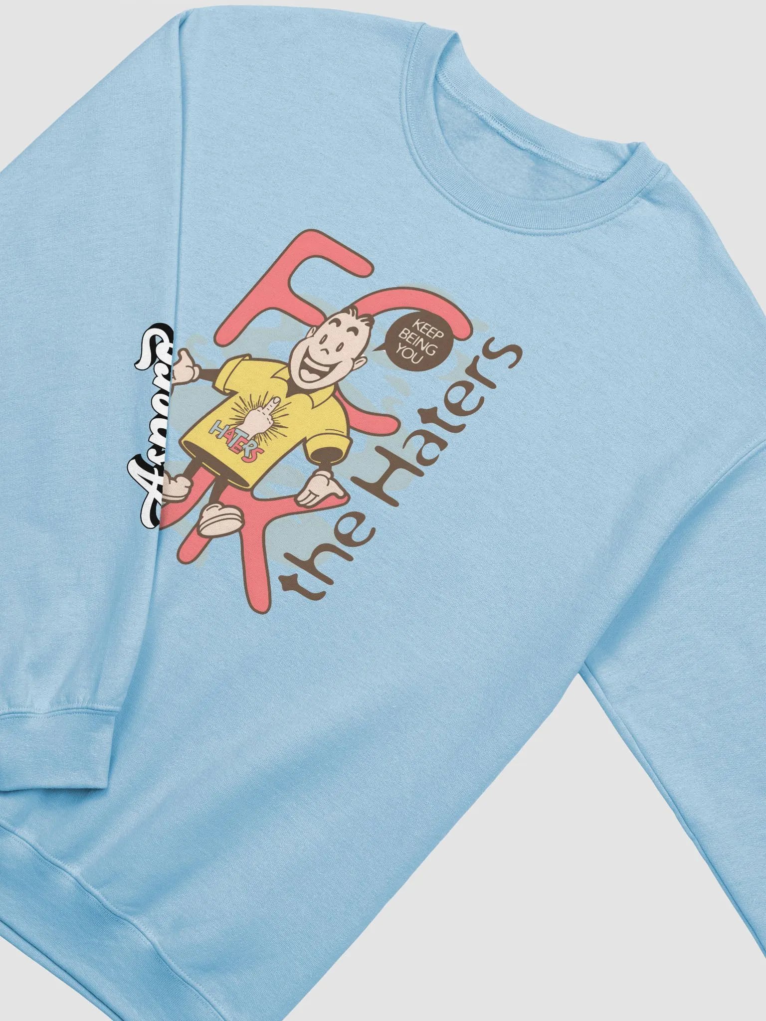 F*ck Aspero Gildan Classic Crewneck Sweatshirt product image (19)