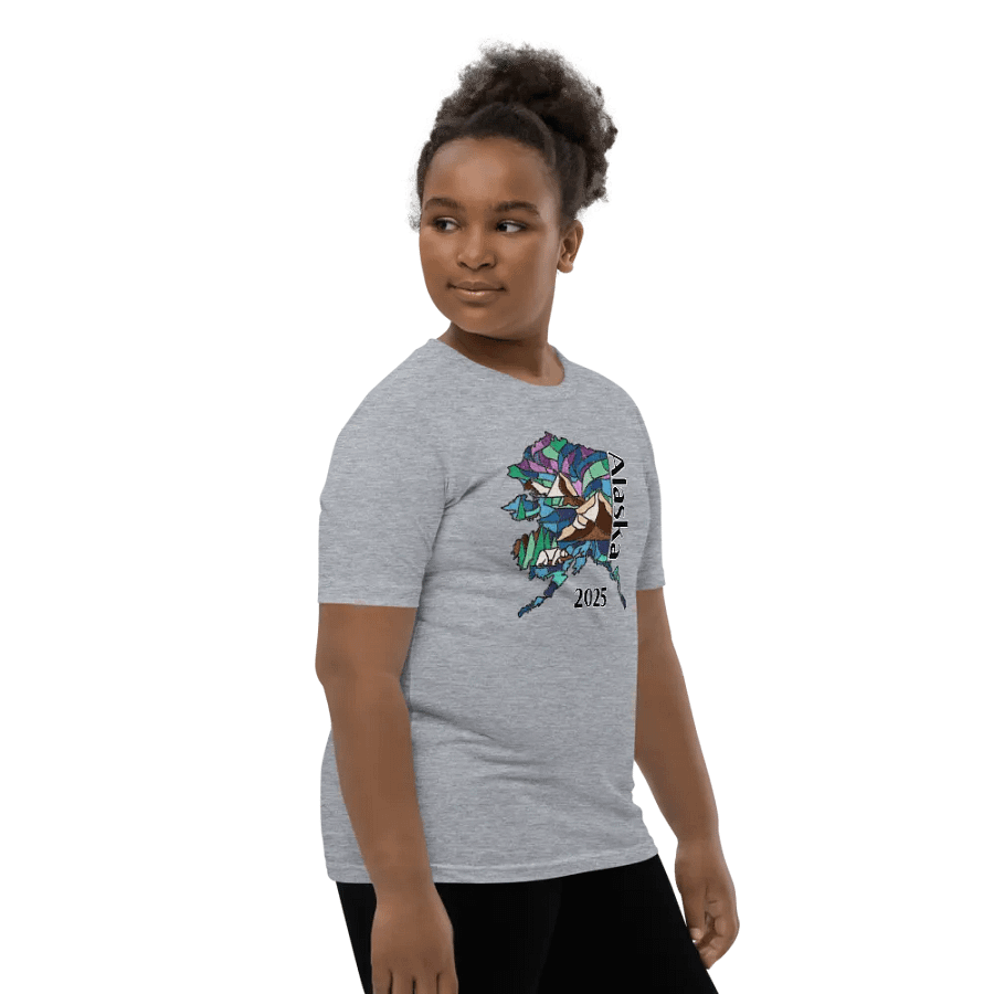 Great Alaskan Family Adventure: Stained Glass Youth Matching Tees product image (12)