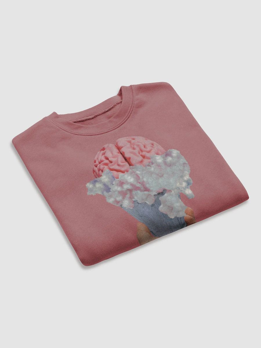 Brain Bath Cropped Sweatshirt product image (23)