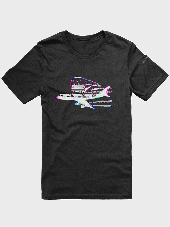 Chemtrails Plane Bella Tee - Dark Colors product image (3)