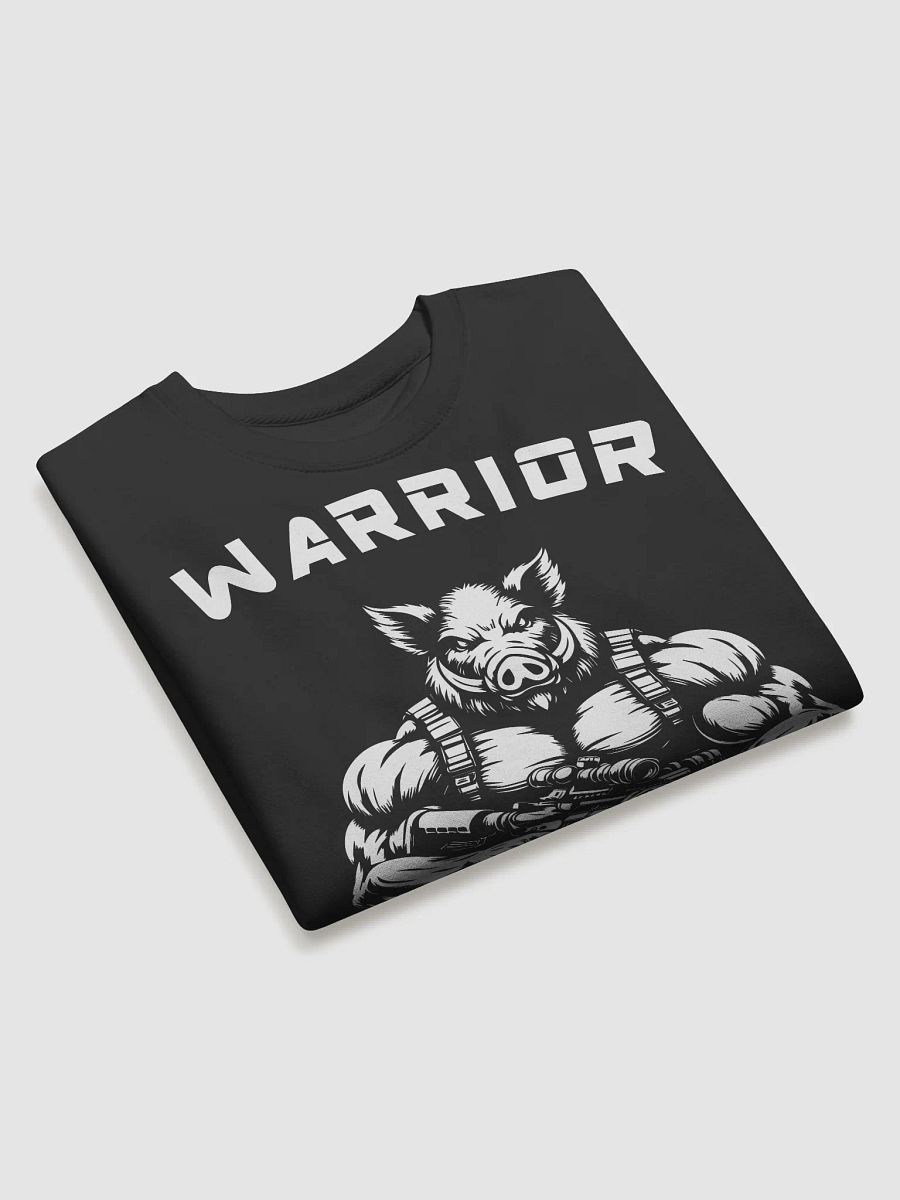 Military Boar Cartoon Design - Power Style Sweatshirt product image (2)