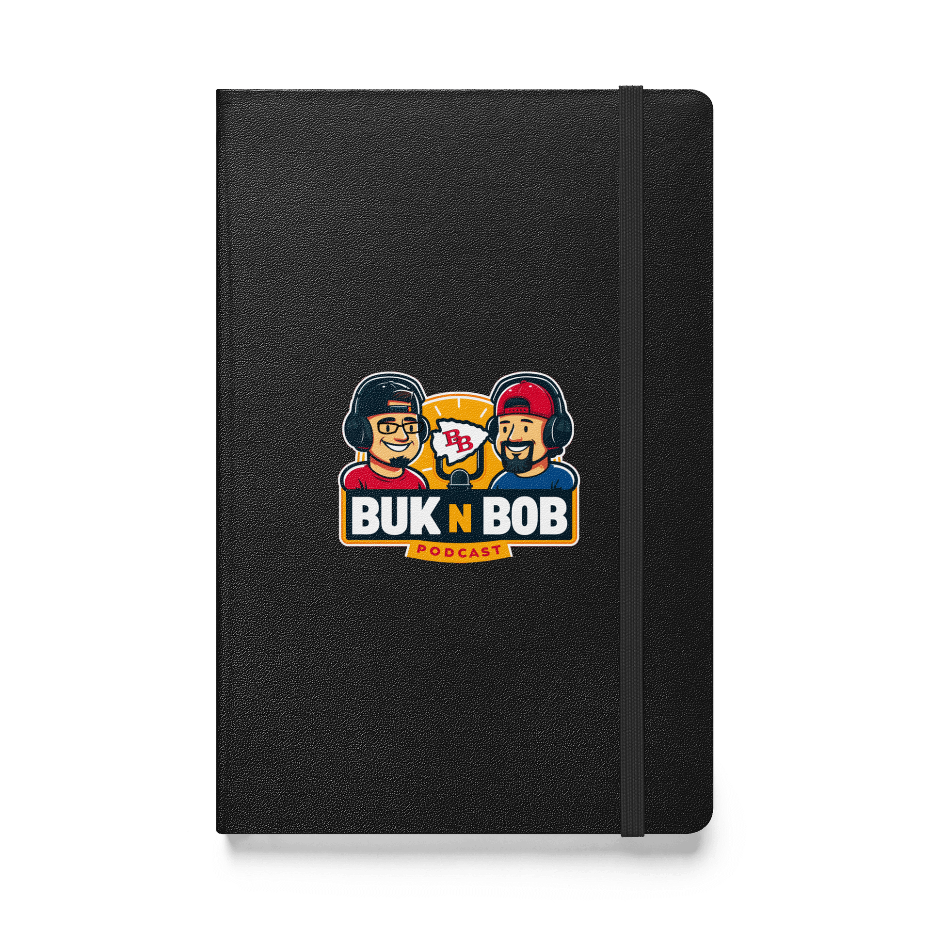 Buk N Bob Podcast Powerhouse Hardcover Journal product image (1)