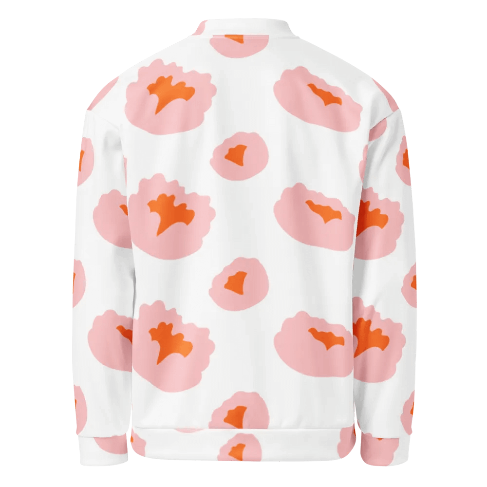 Customizable Bat Pattern Bomber Jacket product image (4)