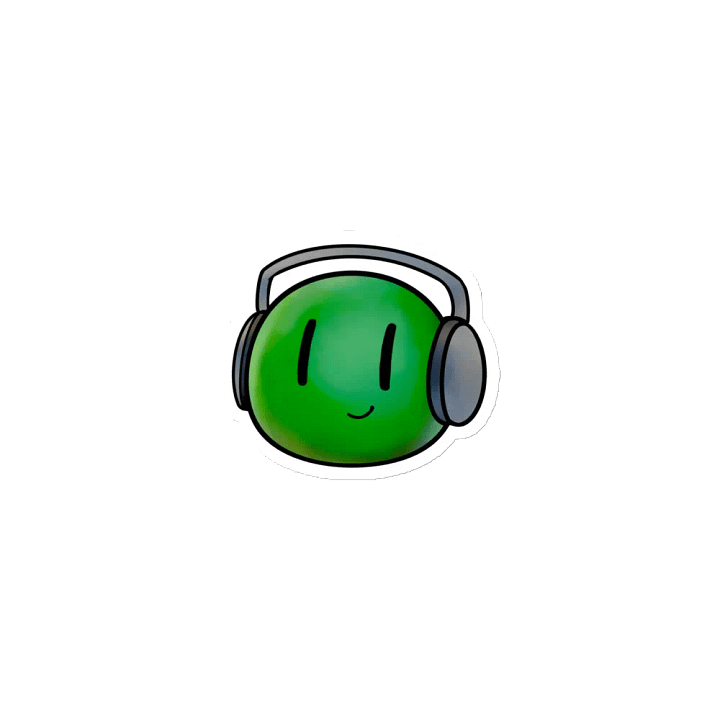 Headphones Marimo Magnet product image (1)