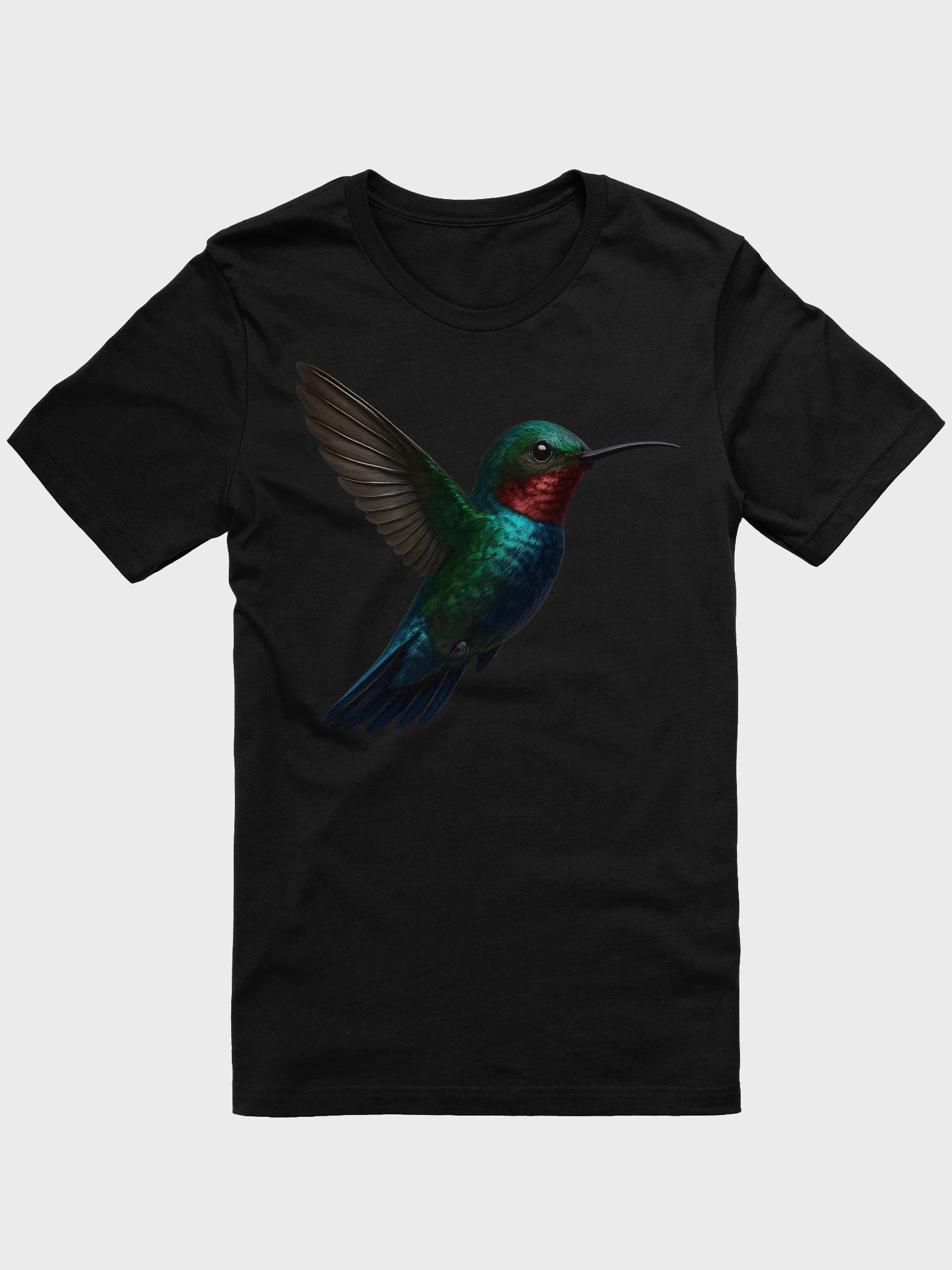 Vibrant Hummingbird Motion T-Shirt product image (6)