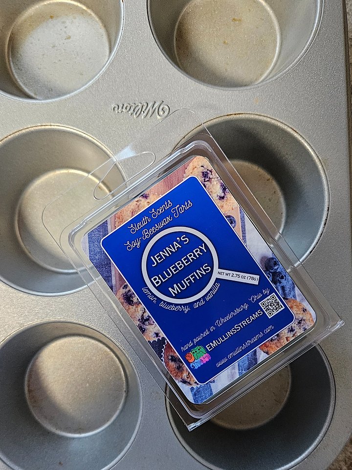 Jenna's Blueberry Muffins Wax Melts product image (1)