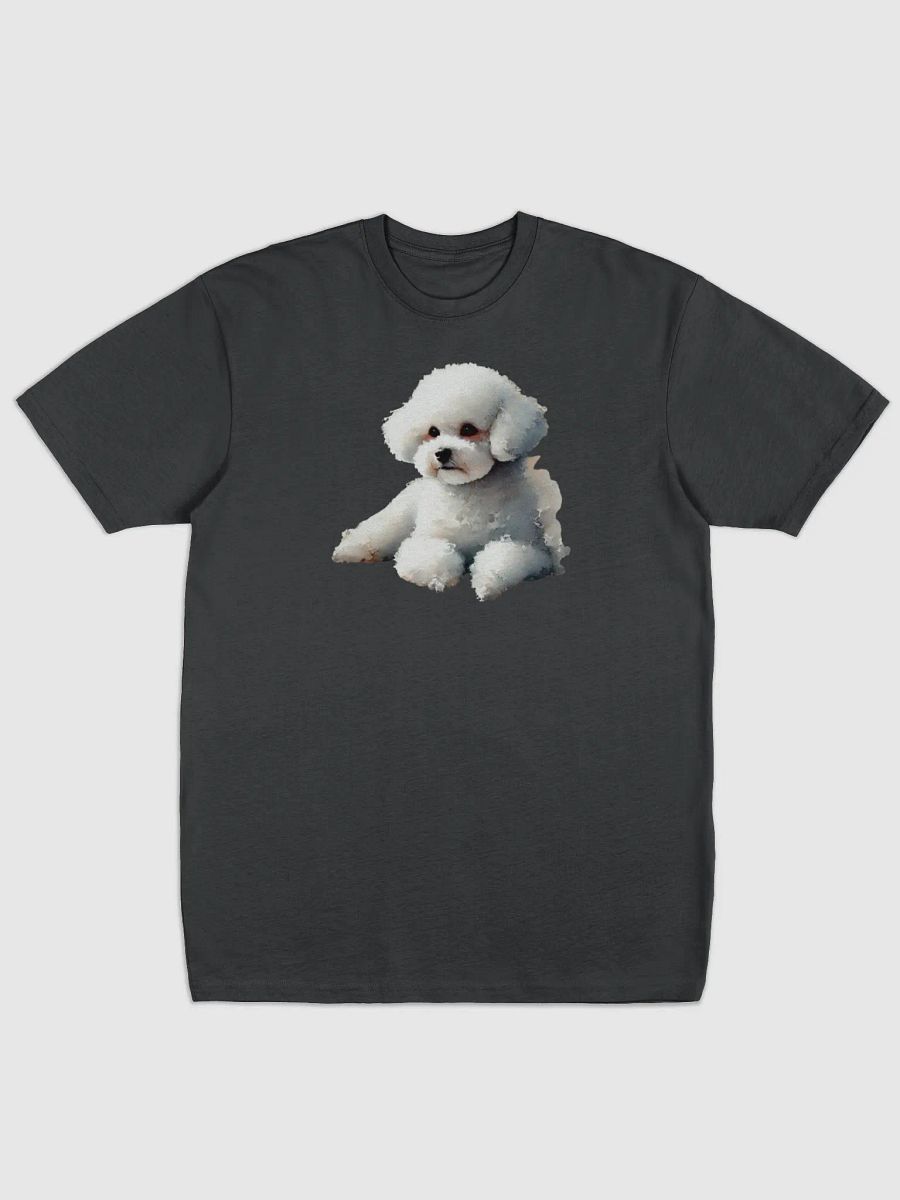 Fluffy Bichon Frise Artistic Tee product image (1)