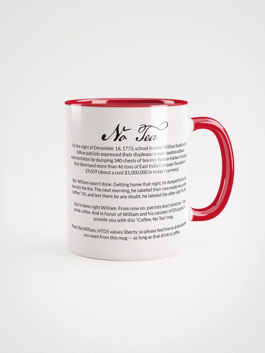 No Tea, Coffee Mug product image (2)