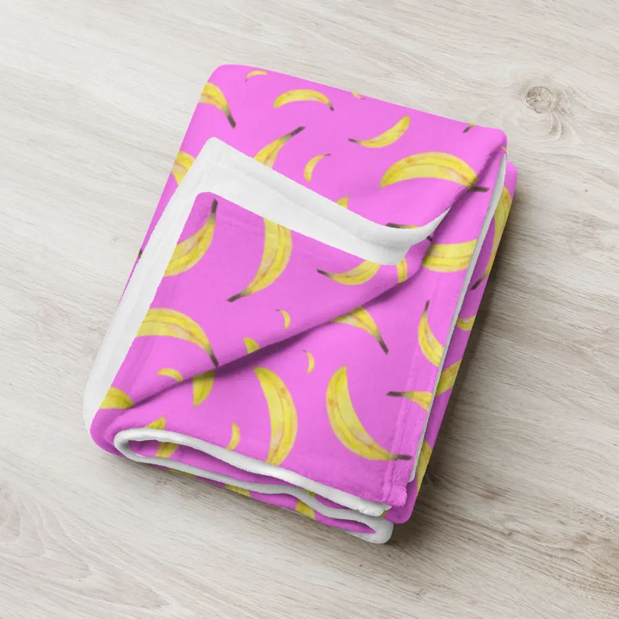 Bananapalooza throw blanket product image (4)