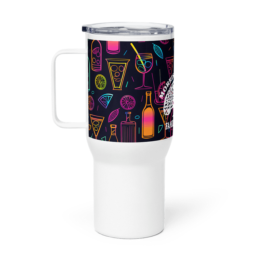 "Neon Nights" Travel Mug w/ Handle product image (2)