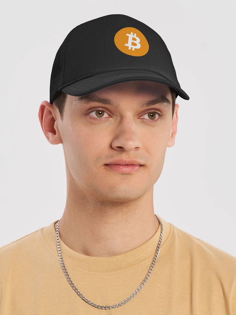 Bitcoin Logo Trucker Hat product image (1)