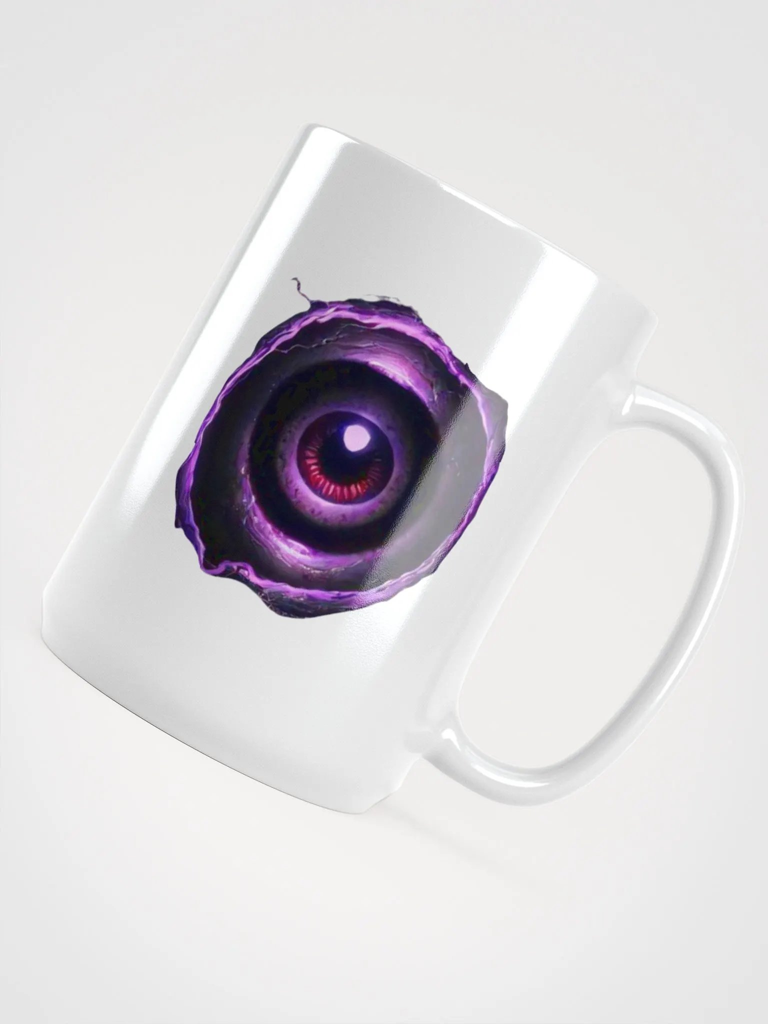 Mystical Eye White Glossy Mug product image (4)