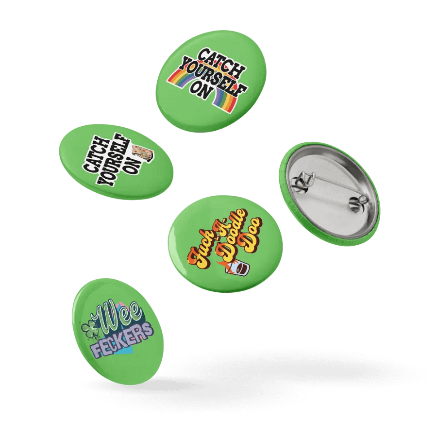 Irish Derry Pinback Button Set product image (14)