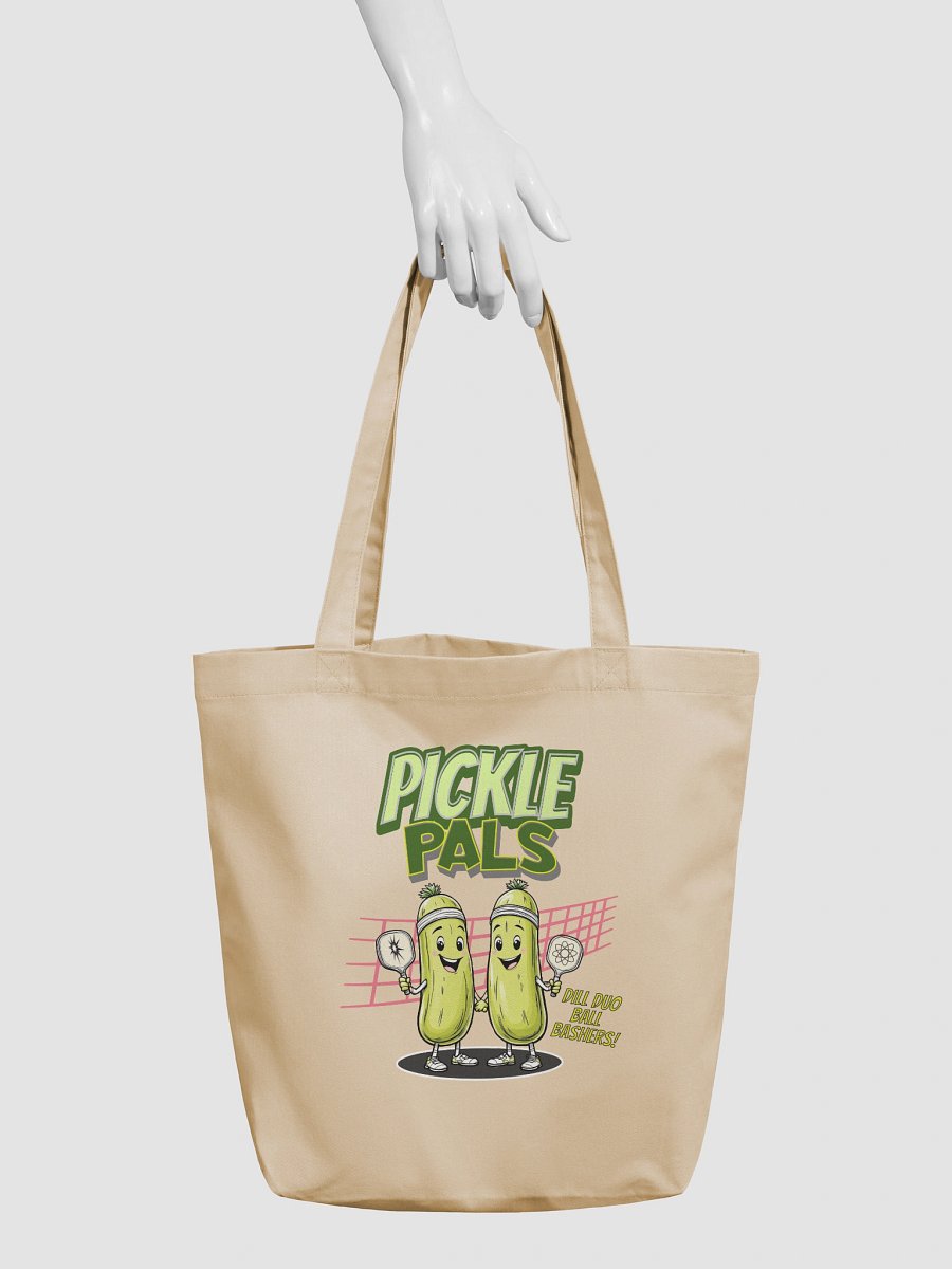 Pickleball Pals Dill Duo Ball Bashers Eco-Friendly Tote Bag product image (6)