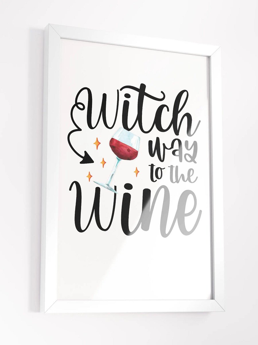 Witch Way to the Wine - Witchy, Kitchen Witch, Magic Kitchen Gift product image (6)