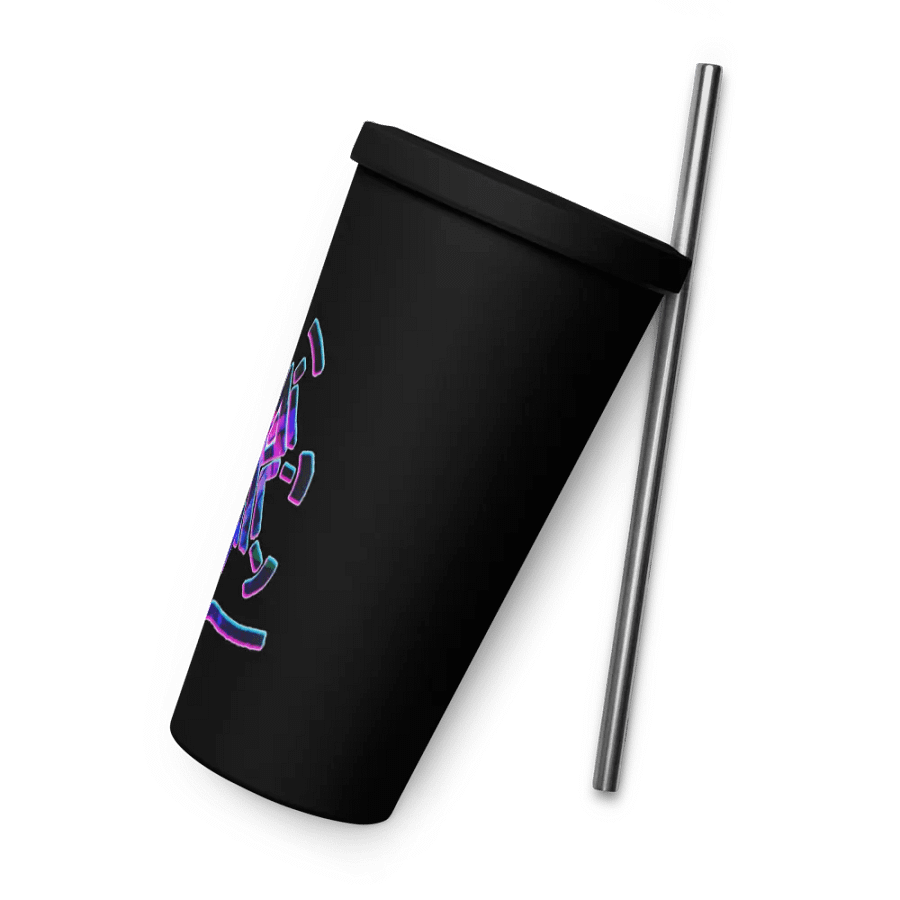 AR LOGO insulated cup with straw product image (8)