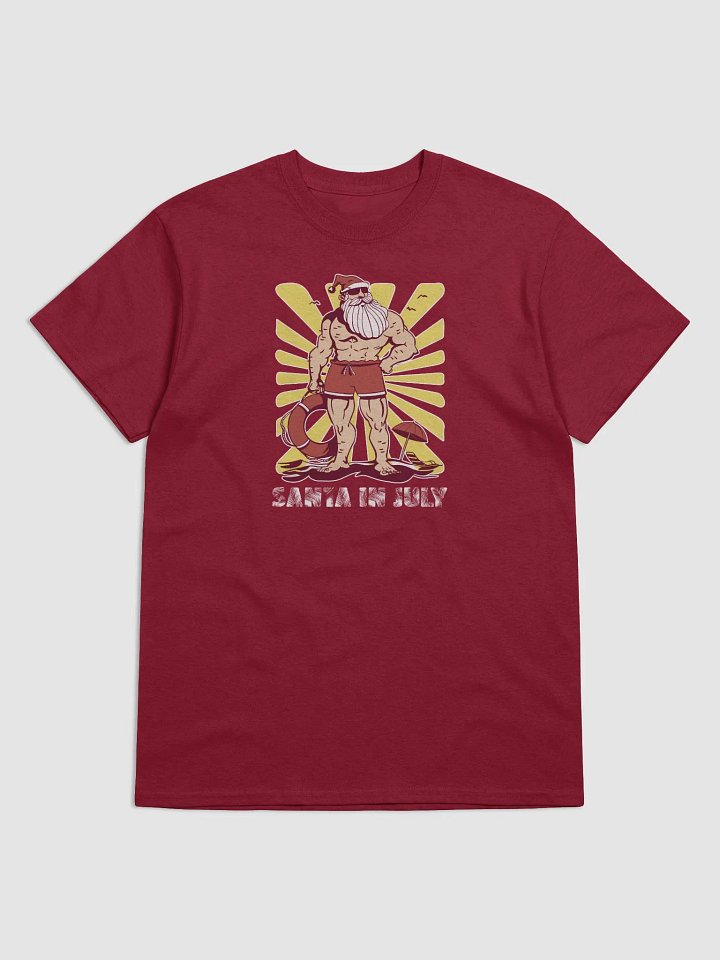 Santa in July Heavyweight T-shirt product image (1)