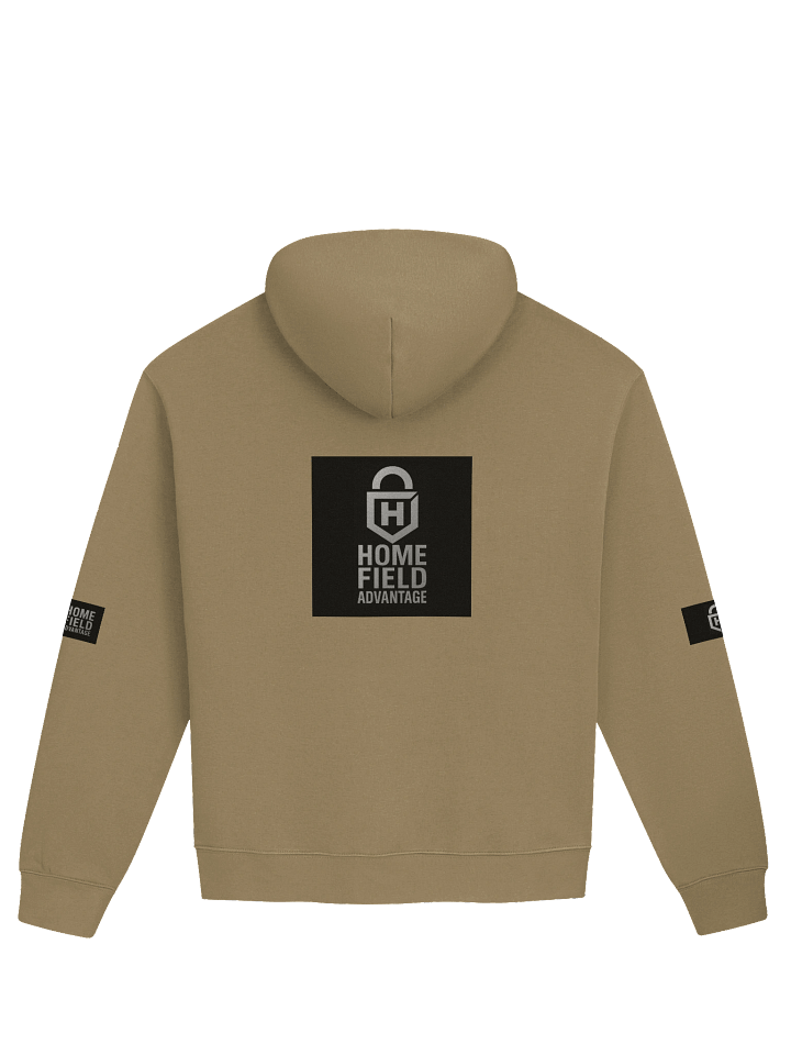 HomeField Luxe | Silver & Black Premium Hoodie product image (11)