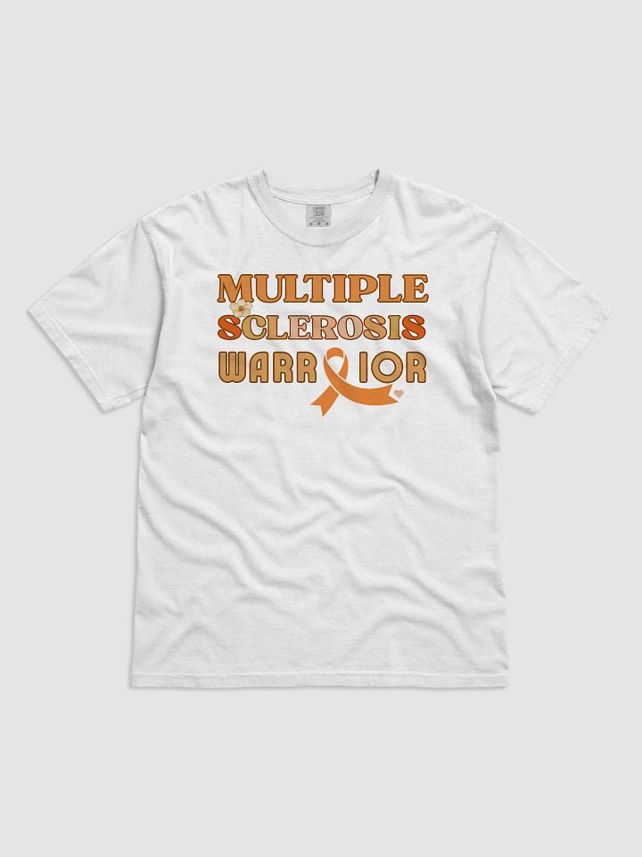 Multiple Sclerosis Warrior, Awareness Comfort Colors T-shirt product image (2)