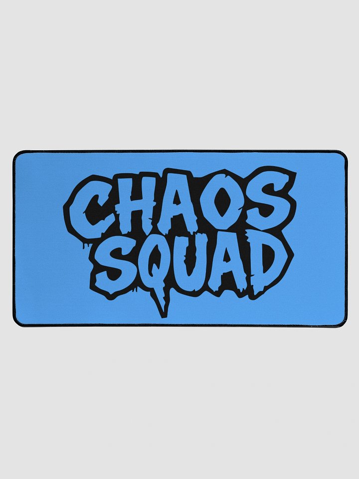 CHAOS SQUAD BLUE DESK MAT product image (1)